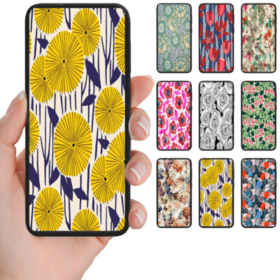 For Huawei Series - Floral Pattern Theme Print Mobile Phone Back Case Cover #1