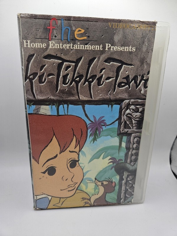 Rikki-Tikki-Tavi (1975) BETAMAX  TESTED WORKS
