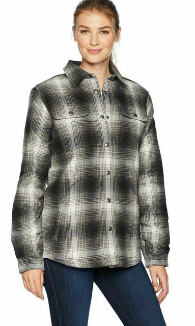 carhartt women's fleece lined flannel