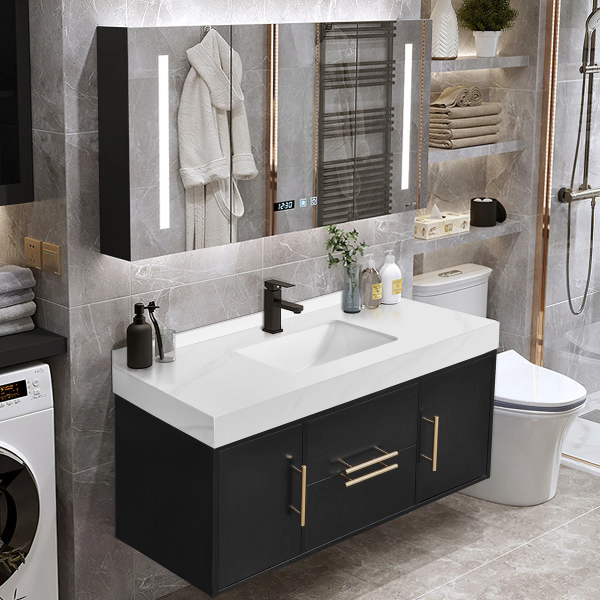 Traditional Bathroom Vanities And Sink Console Nj