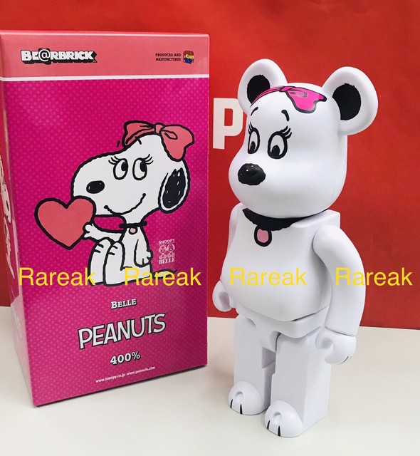 MEDICOM Be@rbrick 2020 We Love Peanuts Snoopy Belle 400 Bearbrick 1pc for sale online | eBay