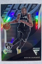 Kevin Durant 2020 Panini Flux Fluid Silver Prizm #11