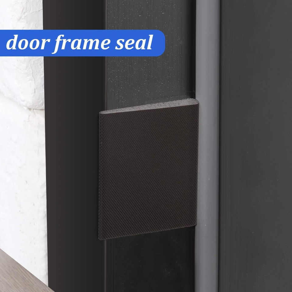 14 Pieces Door Corner Seal Exterior Door Jamb Frame Seal Door Draft