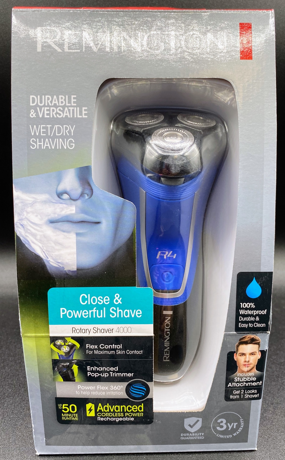 Remington Rotary Shaver 4000 Cordless Wet/Dry 074590554861 74590554861 eBay