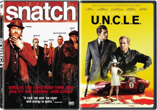 Guy Ritchie Double Feature Snatch & The Man From UNCLE 2 DVD SET Widescreen New - Picture 2 of 4