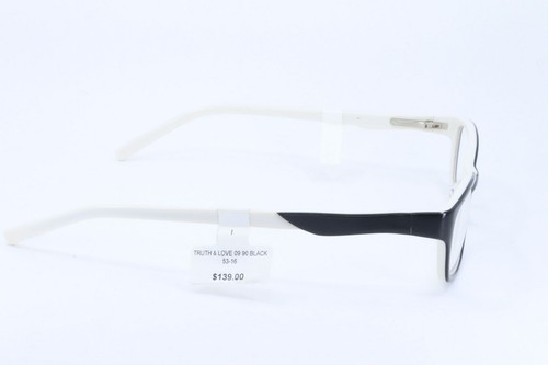 Occhiali Truth & Love T&L09 Nero Browline Donna Cerchio Completo 53-16-140 Montature - Foto 4 di 6