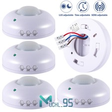 110V Infrared PIR Motion Sensor Occupancy Vacancy Auto On/Off Light Lamp Switch