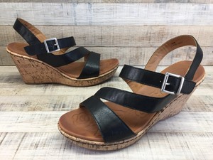 boc black wedge sandals