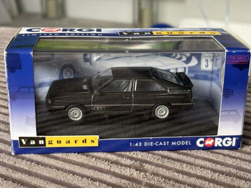 Corgi diecast car boxed. Audi Quattro Panther Black Metallic