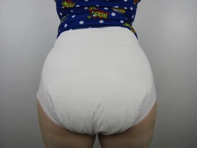 M - XL 10 Pack Adult diaper, all white plain and simple Disposable 6000ml