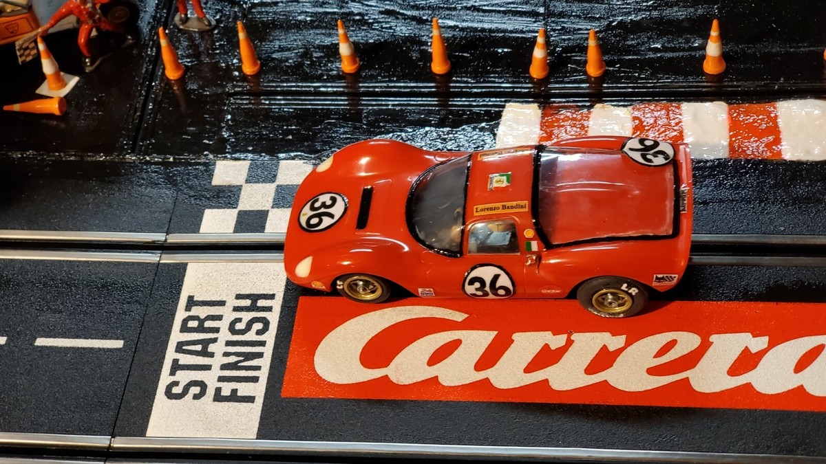 COX Ferrari Dino 166 Berlinetta Coupe Slot Car 1/24 scale Car #36
