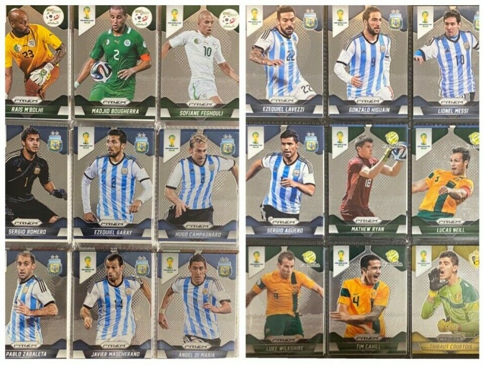 Panini Prizm World Cup 2014. Complete Base Set 1-201 Messi Panini Prizm World Cup 2014. Complete Base Set 1-201 Messi