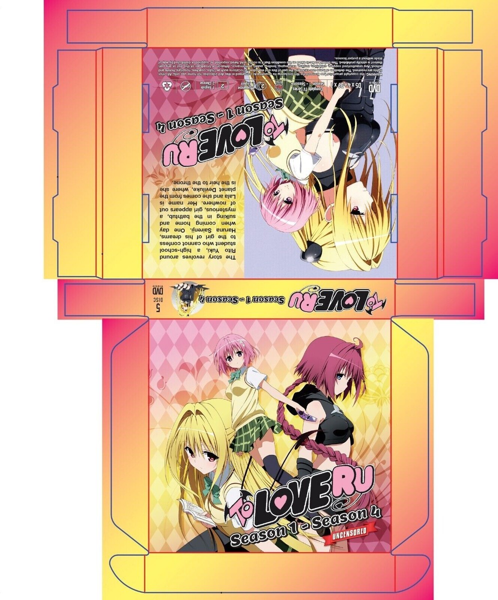 To Love Ru Season 1-4 (Uncensored Version) Vol.1-64 End