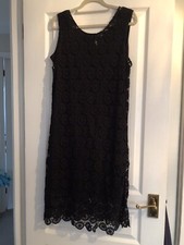Black Lace Dress Size 16