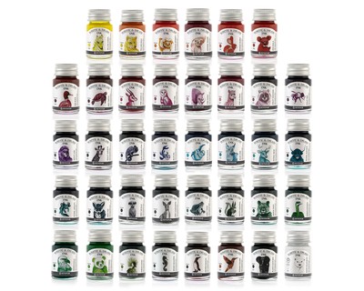 Write and Draw Ink, Schreib- und Zeichentinte, 38 Farben, 10 ml