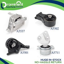 4PC Engine Motor & Transmission Mount for 2012-2013 Buick LaCrosse l4 2.4L