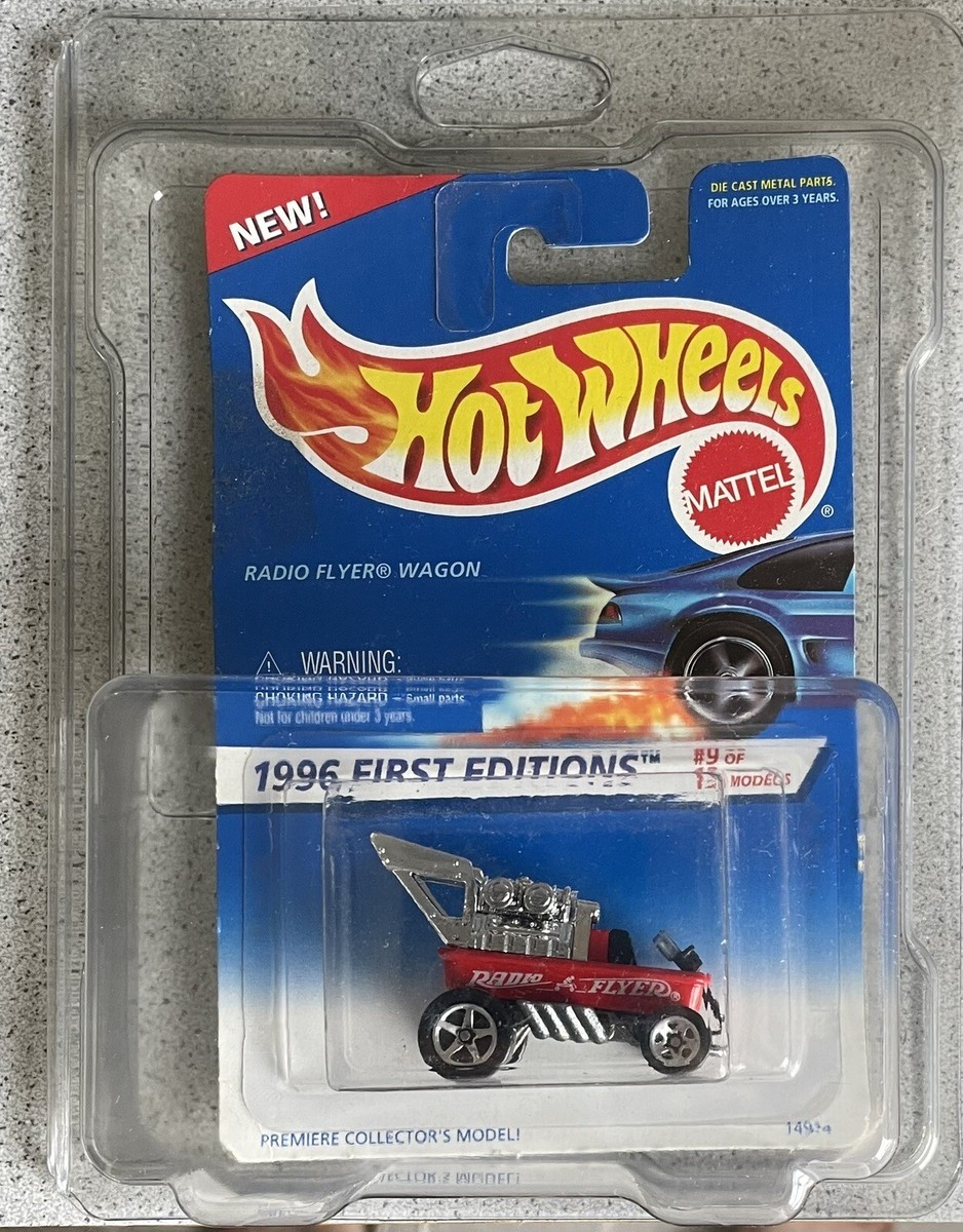 ホットウィール　1996 Radio Flyer Wagon Hot Wheels 1996 First Edition 9 of 12 Radio Flyer Wagon 5