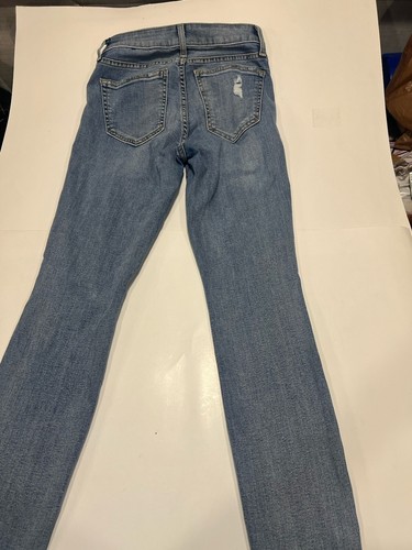 Gap youth jeans denim blue 24” waist 28” length pre owned distressed - Picture 2 of 4