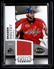 2017-18 SP Game Used 2018 NHL All-Star Skills Fabrics Braden Holtby Washington