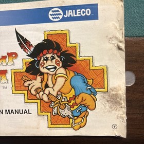 Whomp 'Em Nintendo NES Cartridge  Manual Tested.