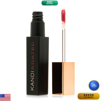 Kandi Koated Liquid Suede Lipstick Flirt Liquid Matte Lip Color Intense Color