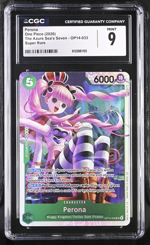 Perona graded CGC 9 for sale on eBay