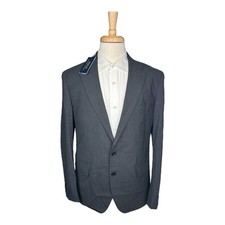 Polo Ralph Lauren Gray Wool Blend Men  s 2 Btn Blazer Size Large NWT
