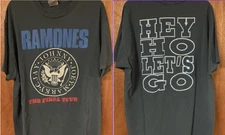 90s 1996 Ramones The Final Tour T Shirt