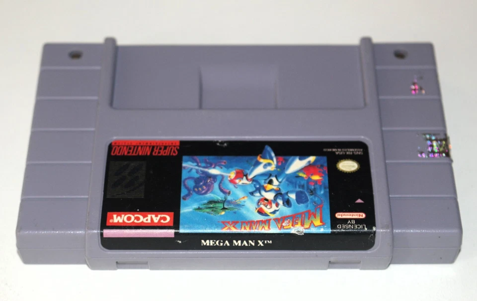 *Authentic* Super Nintendo SNES Game Megaman X NTSC-U/C US Canada Mega Man - Image 2 of 3