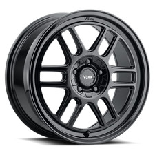 17x7.5 Voxx Notto Gloss Black Wheels 5x1105x115 40mm Set Of 4