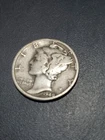 1940-D 10C Mercury Dime F 90% Silver
