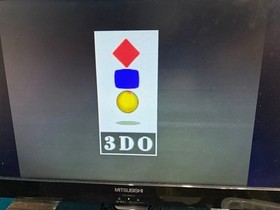Panasonic 3DO REAL FZ-1 Console AV Cable Game Tested Working A0664
