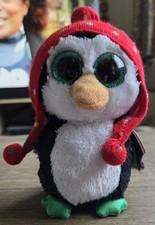 TY Beanie Babies Boo Boos Animal Plush Kids Soft Toy FREEZE THE PENGUIN 7" VGC