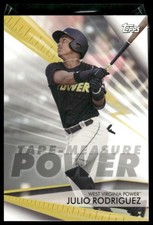 2020 Topps Pro Debut #TMP-JR Julio Rodriguez Tape-Measure Power