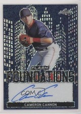 2019 Leaf Flash Foundations Blue 38/50 Cameron Cannon #FF2-CC2 Auto 0b2