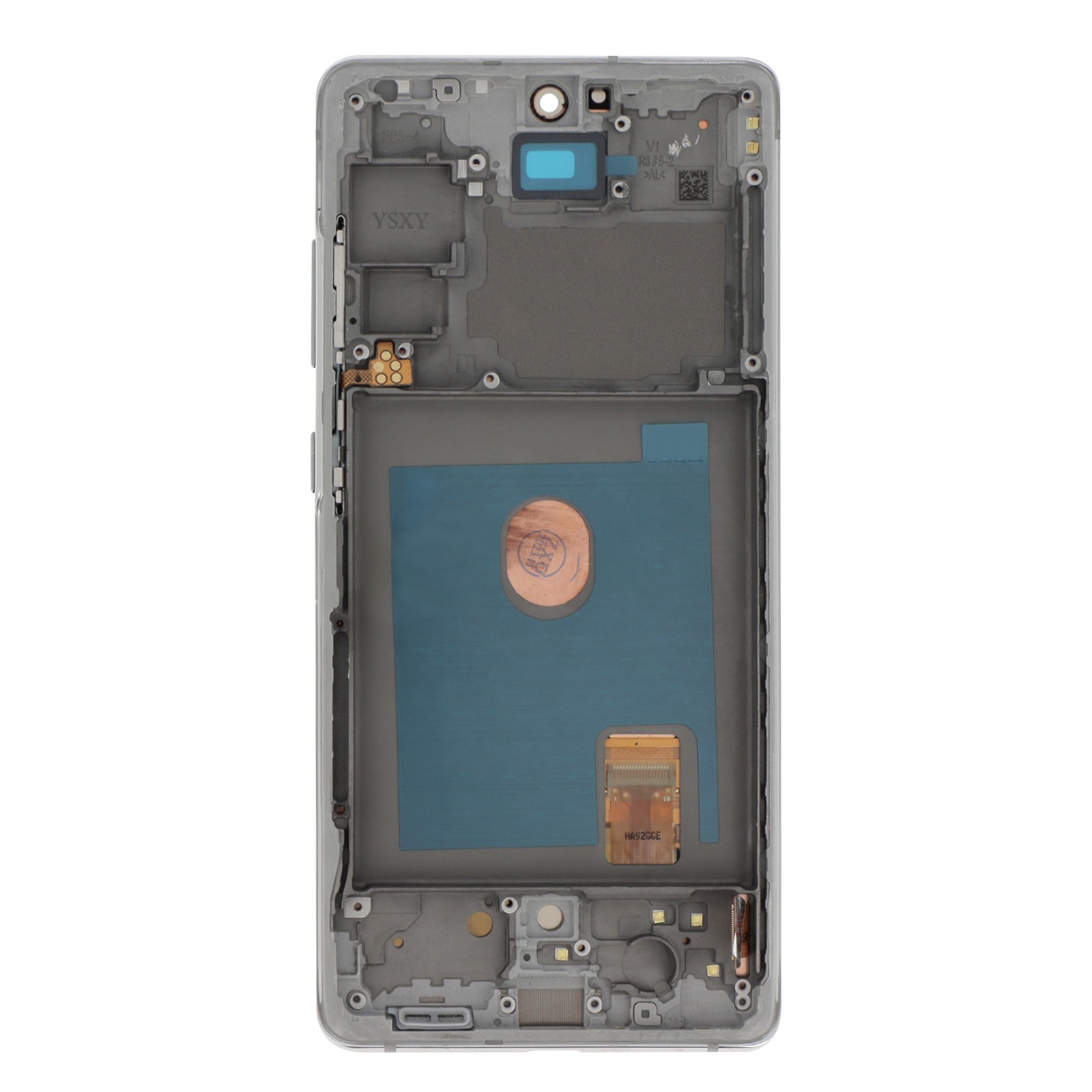 Ecran pour Galaxy S20 FE tactile fluide avec cadre blanc robuste - 4