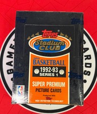 1992-93 Topps Stadium Club Basketball Cards 30
