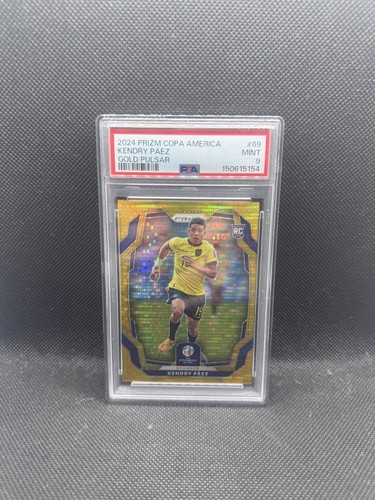 Kendry Paez [Gold Pulsar] #69 2024 Panini Prizm Copa America card