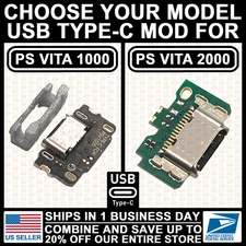 DIY MOD USB Charging Port USB Type-C Charger Connector for PS Vita 1000/2000