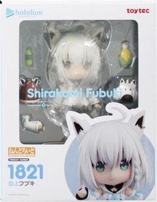 Good Smile Nendoroid 1821 Hololive Shirakami Fubuki Figure Toytec Reissue Japan