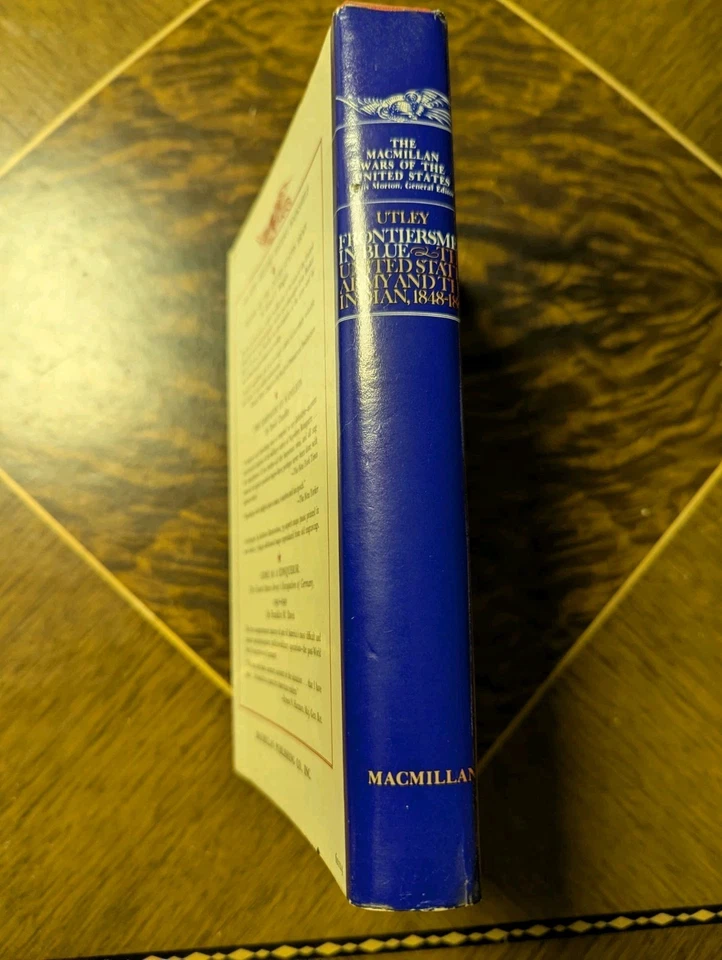 1973 FRONTIERSMEN IN BLUE UNITED STATES ARMY INDIAN Kit Carson by Robert Utley Foto 2 de 4