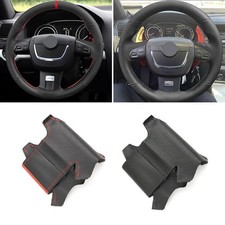 DIY Handnähen Lenkrad Leder Abdeckung For Skoda Kodiaq Rapid Roomster Superb