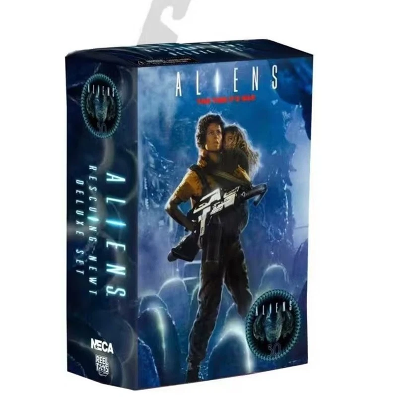 NECA Aliens 2 Ripley Newt Pvc Figure Ellen Giger Xenomorph Facehugger Predator！ - Image 3 of 4