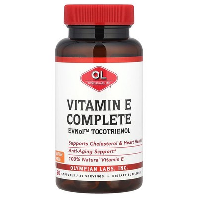 Vitamin E Complete, 60 Softgels