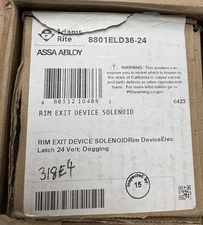 Adams Rite - 8801ELD-36-24 - Narrow Stile Rim Exit Device, Electric Latch