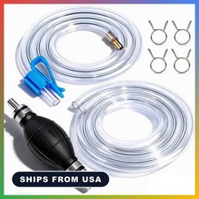 Gasoline Siphon Hose, Gas Oil Water Fuel Transfer Siphon Pump, Portable Widely