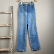 Vintage 60s USA Wrangler No Fault Womens Denim Jeans 26x32