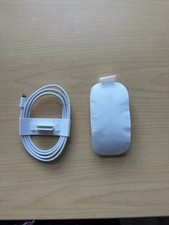Apple A1657 Magic Mouse 2 Wireless Mouse white/Silver w/ USB-C to Lightning