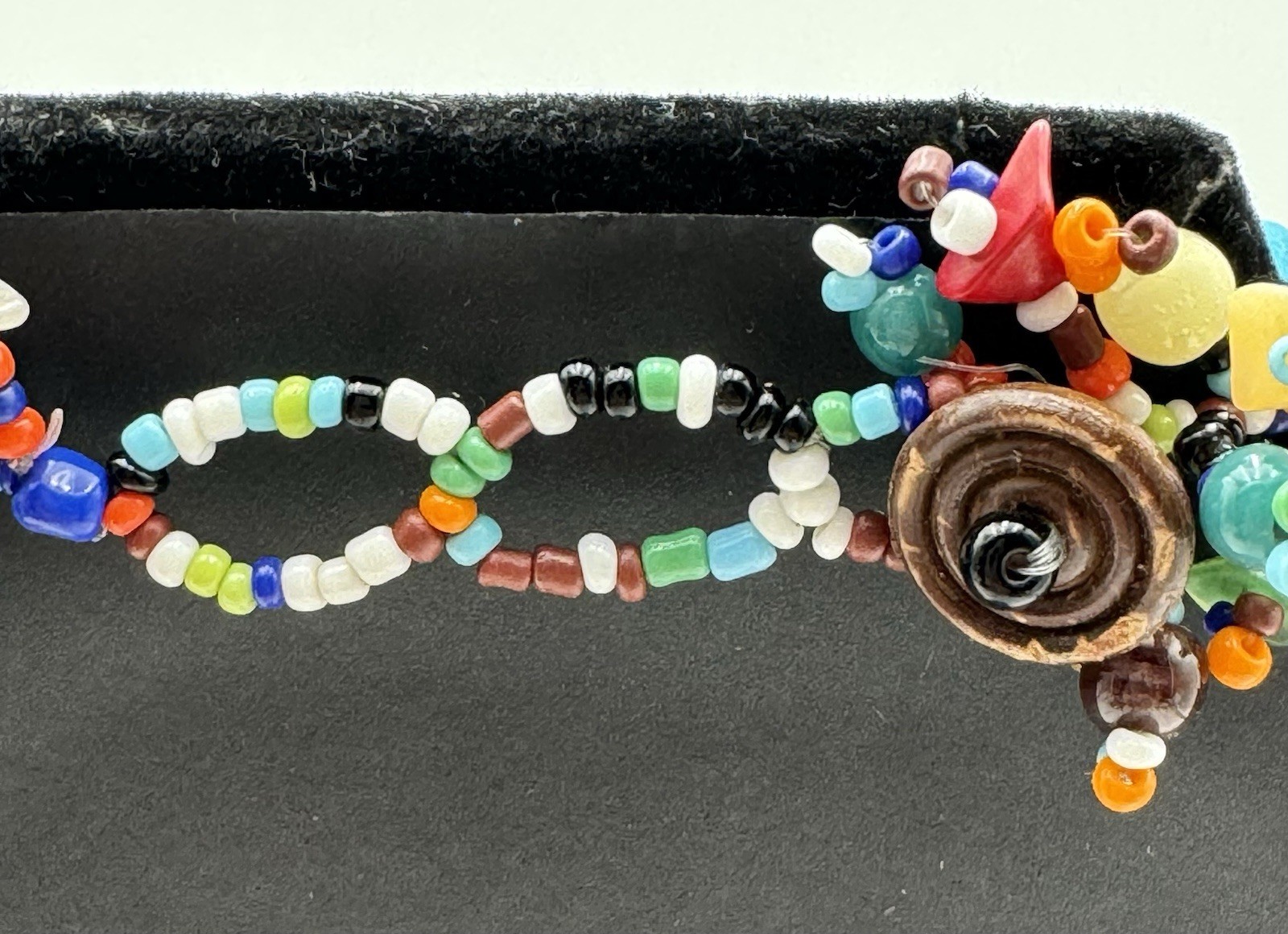 Beaded Statement Necklace Multicolor Jewelry Arti… - image 7