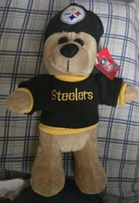 Good Stuff Steelers Bear" refers to officially licensed Pittsburgh Steelers.